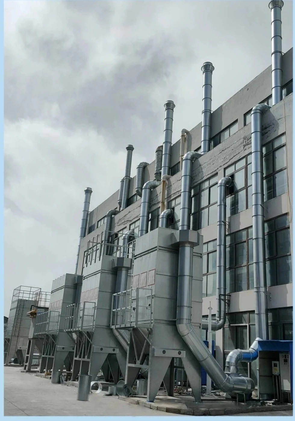 Central Dust Collection System industrial installation