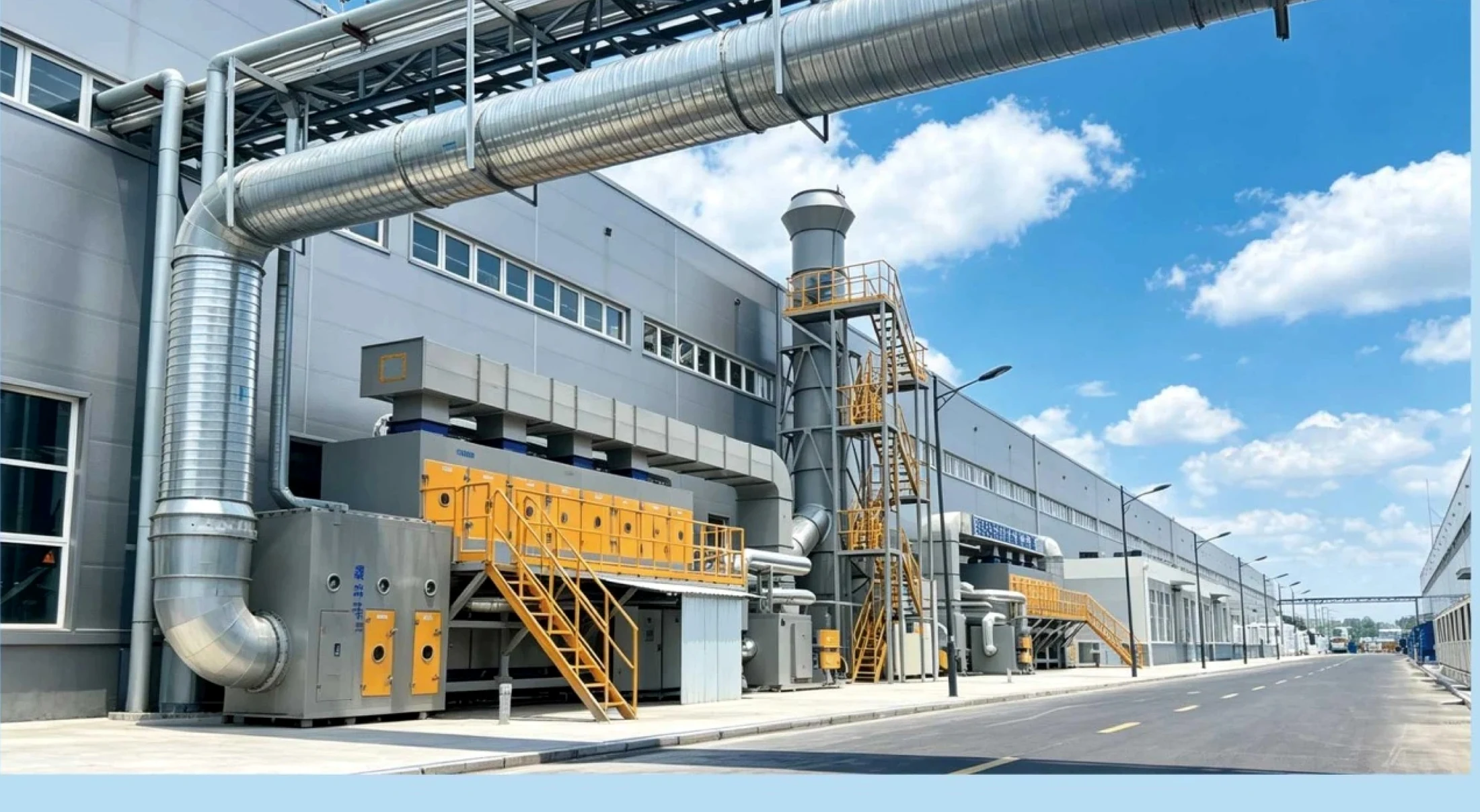Catalytic oxidation VOC treatment installation 3