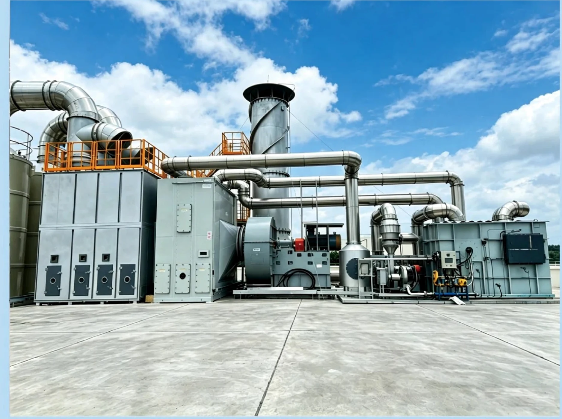Zeolite Rotor + CO System industrial equipment